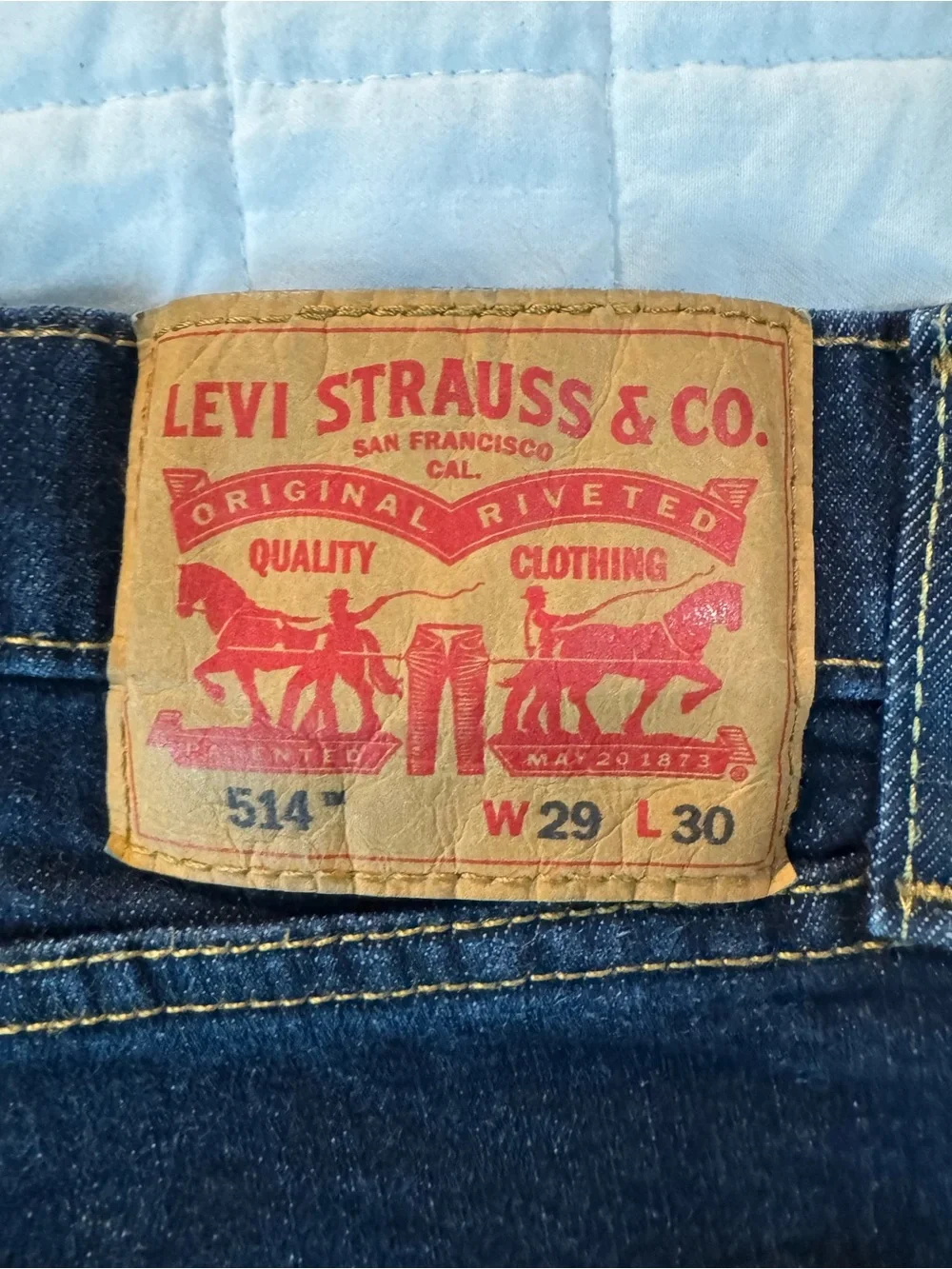 Levi’s 514 W29 L30 Dark Wash Denim Jeans